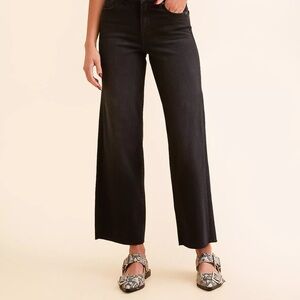 Hidden - Nori Cropped Wide Leg Jeans